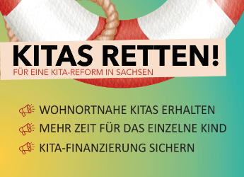 Neuer Termin zur Kundgebungen „Kitas retten!“