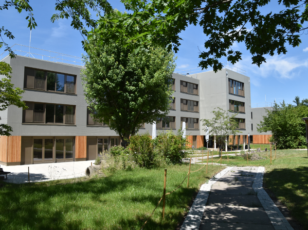 Außenansicht Kinder und Familienhaus